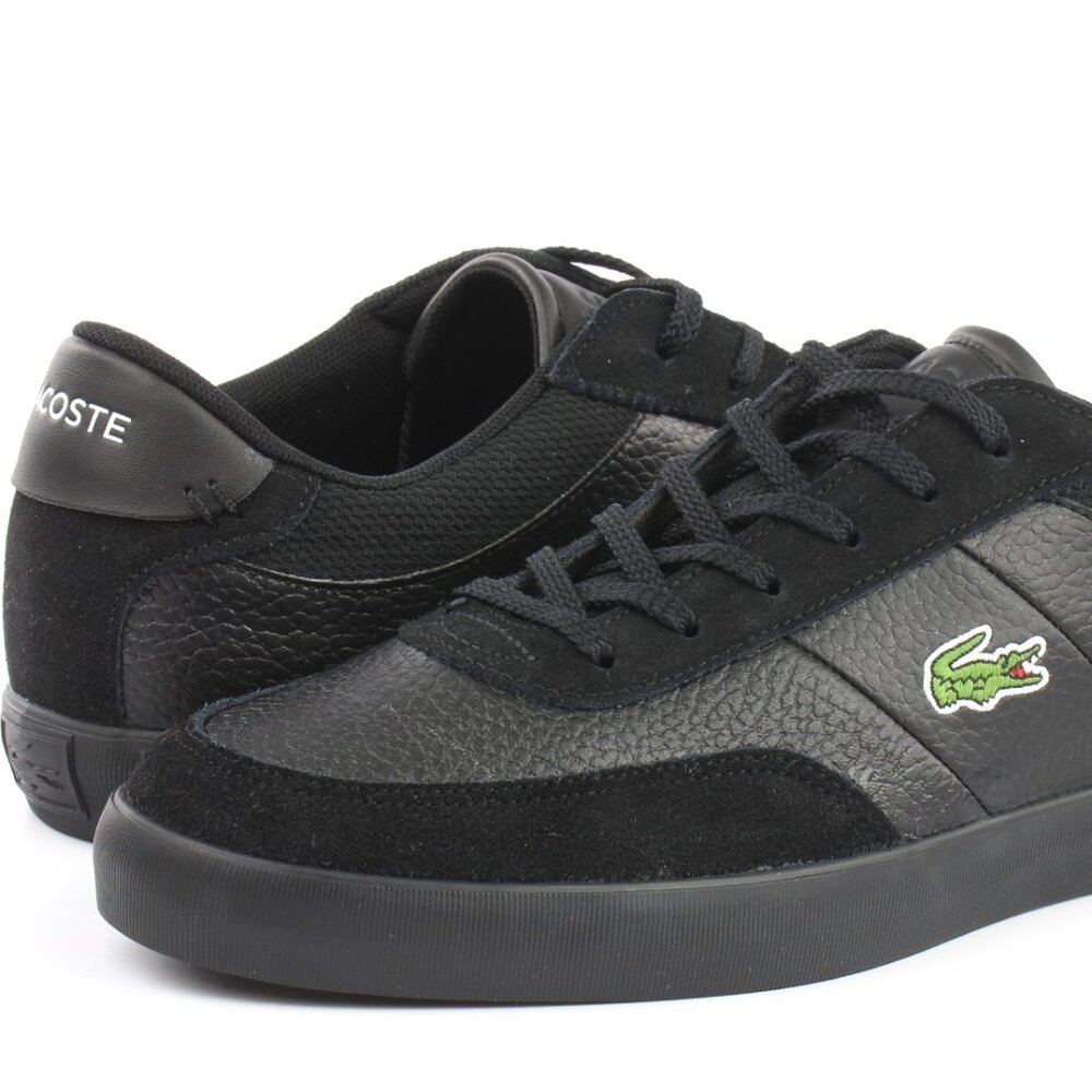 Lacoste men court Master black sneakers